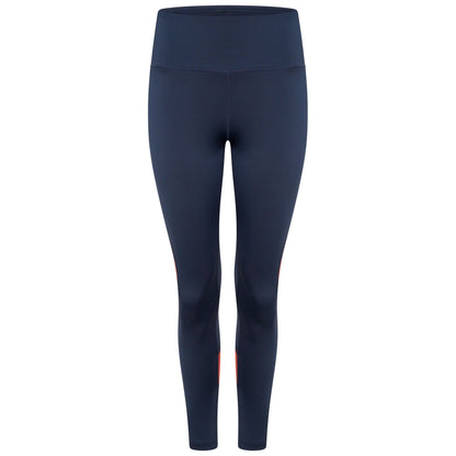 Moonlight Denim-Neon Peach - Front - Dare 2B Womens-Ladies Move Fitness Leggings