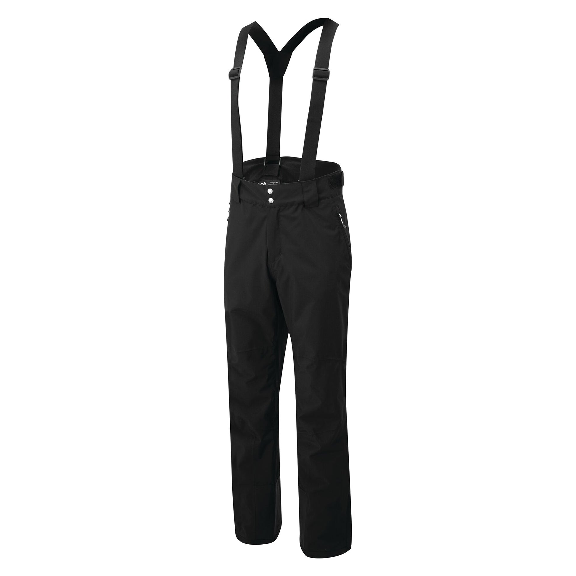 Black - Side - Dare 2B Mens Achieve II Insulated Ski Trousers