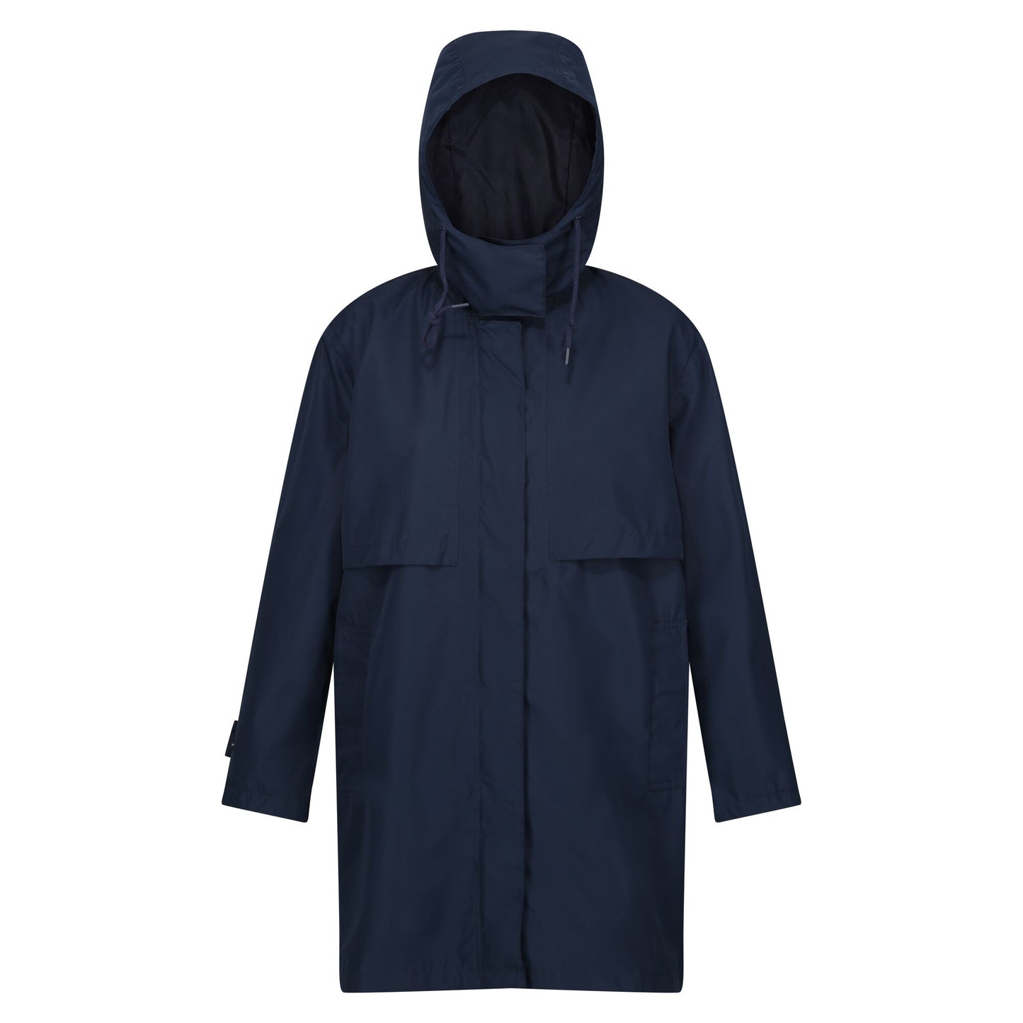 Navy - Front - Regatta Womens-Ladies Georgonia Waterproof Jacket
