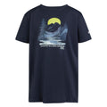 Navy - Front - Regatta Childrens-Kids Alvardo VIII Scenery T-Shirt