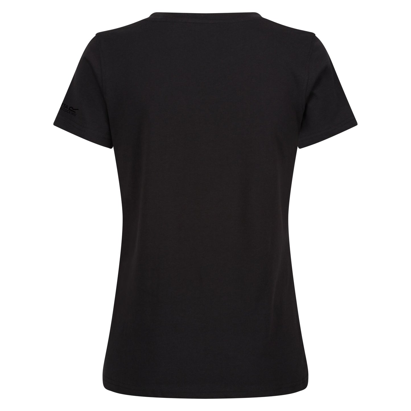 Black - Back - Regatta Womens-Ladies Fingal VIII Enjoy Every Moment T-Shirt