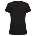 Black - Back - Regatta Womens-Ladies Fingal VIII Enjoy Every Moment T-Shirt