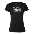 Black - Front - Regatta Womens-Ladies Fingal VIII Enjoy Every Moment T-Shirt