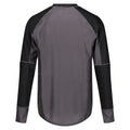 Black-Dark Grey - Back - Regatta Mens Long-Sleeved Rash Guard