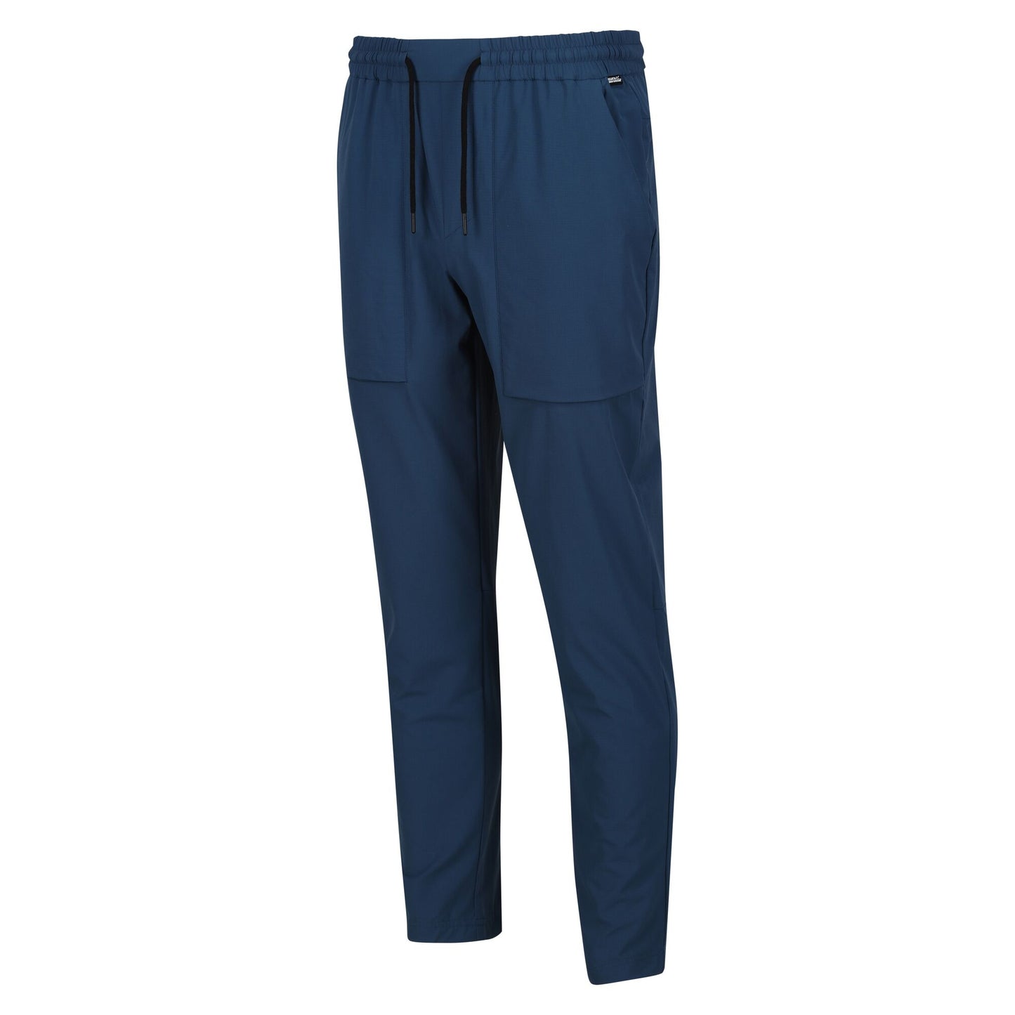 Blue Wing - Side - Regatta Mens Farwood Stretch Jogging Bottoms
