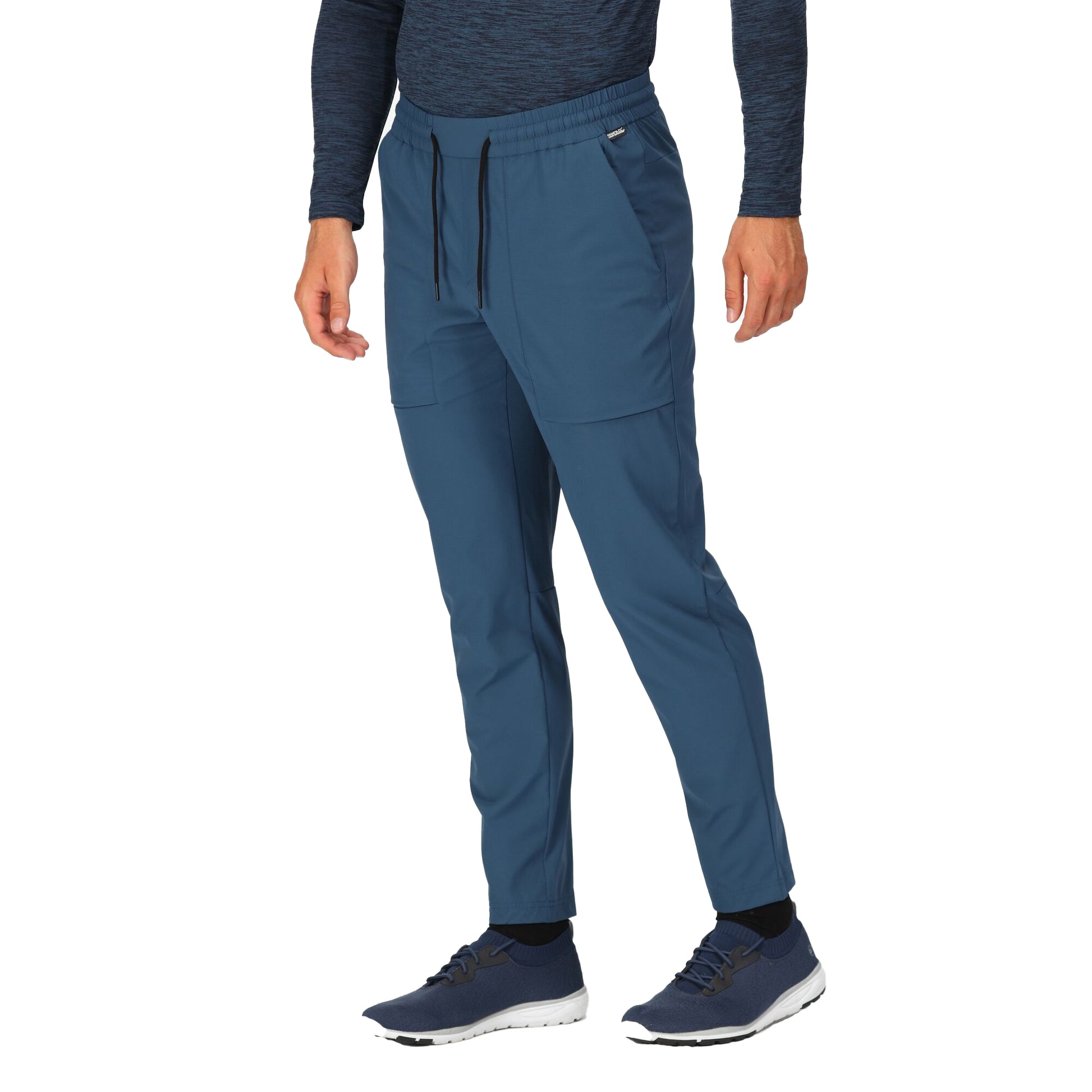 Blue Wing - Pack Shot - Regatta Mens Farwood Stretch Jogging Bottoms