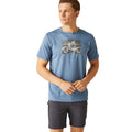 Coronet Blue - Lifestyle - Regatta Mens Fingal VIII Ocean T-Shirt