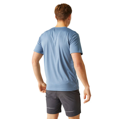 Coronet Blue - Pack Shot - Regatta Mens Fingal VIII Ocean T-Shirt