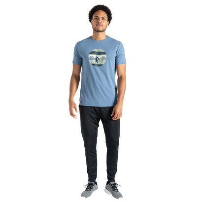 Coronet Blue - Pack Shot - Dare 2B Mens Movement II Sailboat T-Shirt