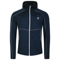 Moonlight Denim - Front - Dare 2B Mens Assimilate Core Stretch Hooded Midlayer