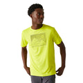 Citron Lime - Pack Shot - Regatta Mens Fingal VIII Geometric T-Shirt