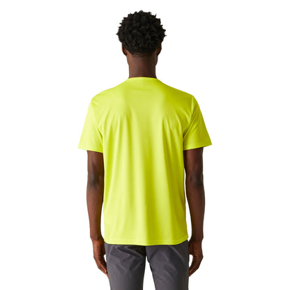 Citron Lime - Close up - Regatta Mens Fingal VIII Geometric T-Shirt