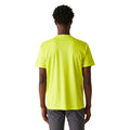 Citron Lime - Close up - Regatta Mens Fingal VIII Geometric T-Shirt