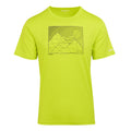 Citron Lime - Front - Regatta Mens Fingal VIII Geometric T-Shirt