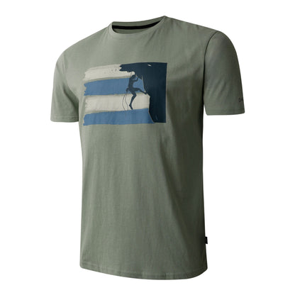 Lilypad Green - Side - Dare 2B Mens Movement II Mountain Climbing T-Shirt