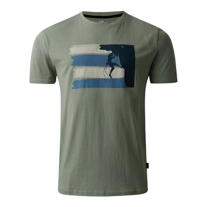 Lilypad Green - Front - Dare 2B Mens Movement II Mountain Climbing T-Shirt