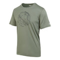Agave Green - Side - Regatta Mens Fingal VIII Text T-Shirt