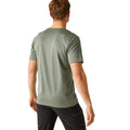 Agave Green - Pack Shot - Regatta Mens Fingal VIII Text T-Shirt