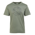 Agave Green - Front - Regatta Mens Fingal VIII Text T-Shirt