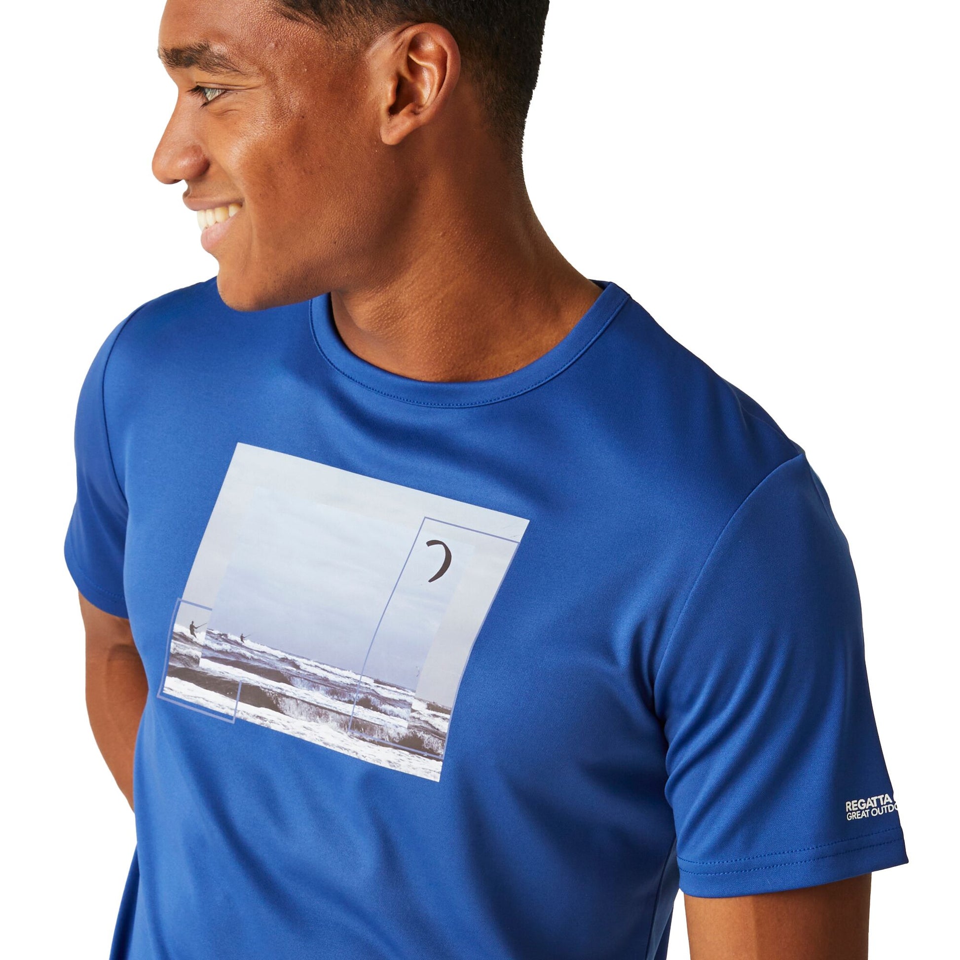 New Royal - Lifestyle - Regatta Mens Fingal VIII Seaside T-Shirt