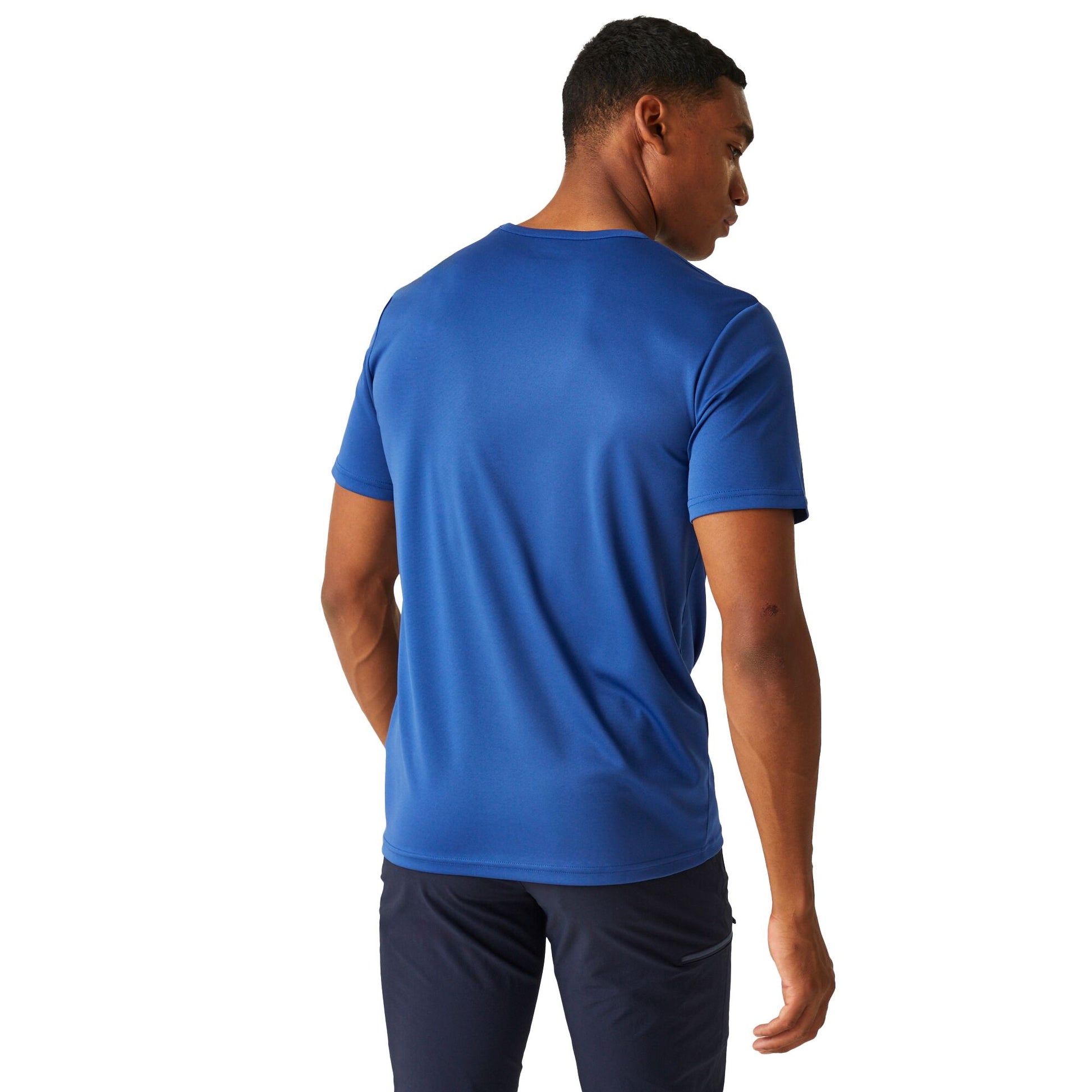 New Royal - Close up - Regatta Mens Fingal VIII Seaside T-Shirt