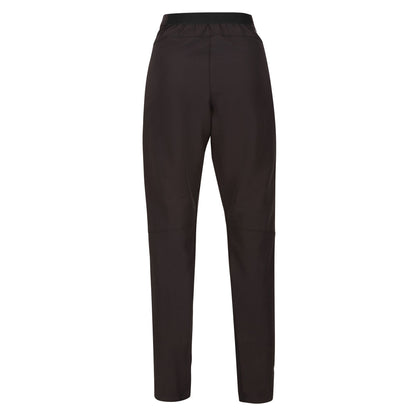 Black - Back - Regatta Womens-Ladies Pentre Extol Stretch Hiking Trousers