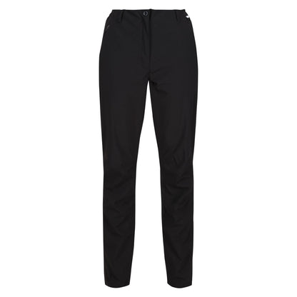 Black - Front - Regatta Womens-Ladies Dayhike IV Hiking Trousers