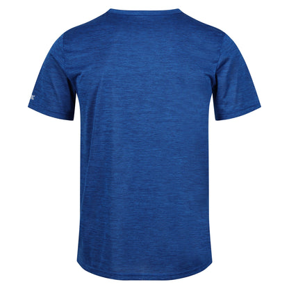 Oxford Blue - Back - Regatta Mens Fingal VIII Sailboat Marl T-Shirt