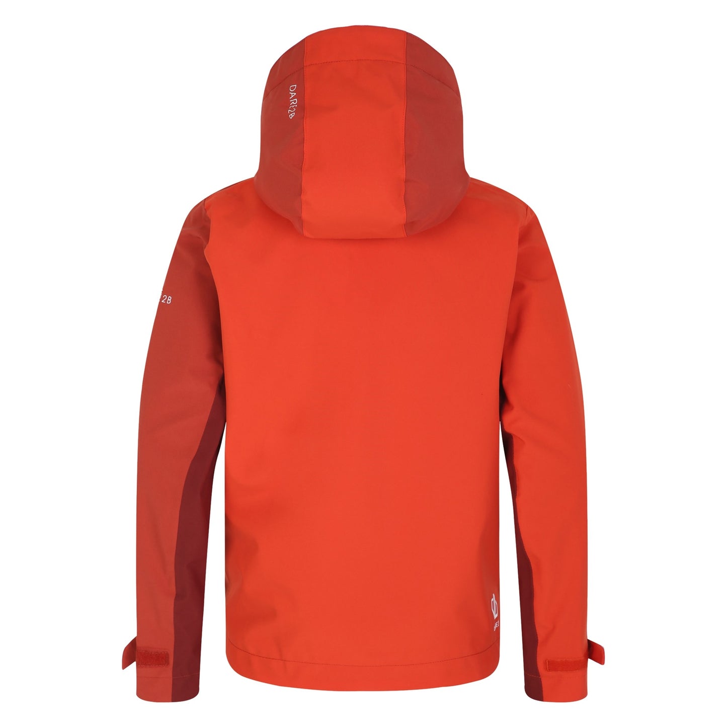 Cinnamon-Tuscan Red - Back - Dare 2B Childrens-Kids Explore II Waterproof Jacket