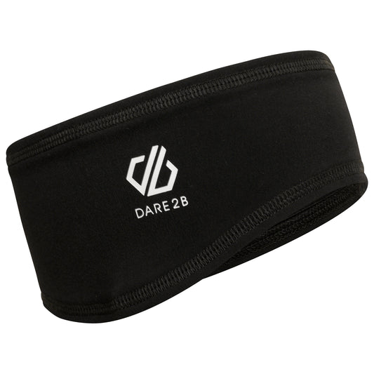 Black - Front - Dare 2B Unisex Adult Shrug Off Headband