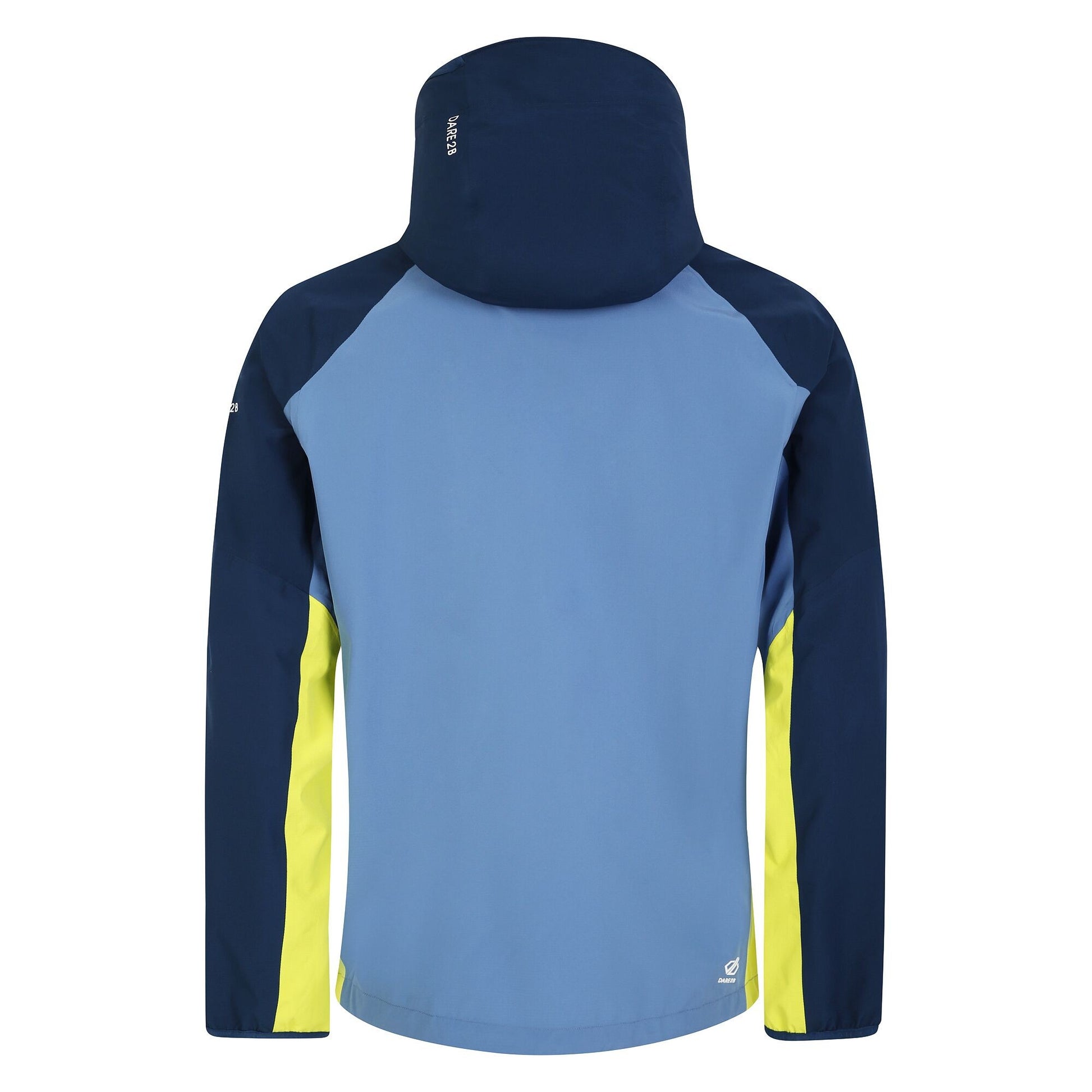 Coronet Blue-Moonlight Denim - Back - Dare 2B Mens Mountain Series Lite Colour Block Jacket