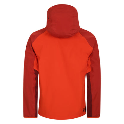 Cinnamon-Tuscan Red - Back - Dare 2B Mens Mountain Series Lite Colour Block Jacket
