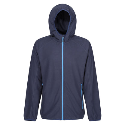 Navy-French Blue - Front - Regatta Professional Mens Full Zip Fleece Jacket