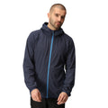 Navy-French Blue - Side - Regatta Professional Mens Full Zip Fleece Jacket