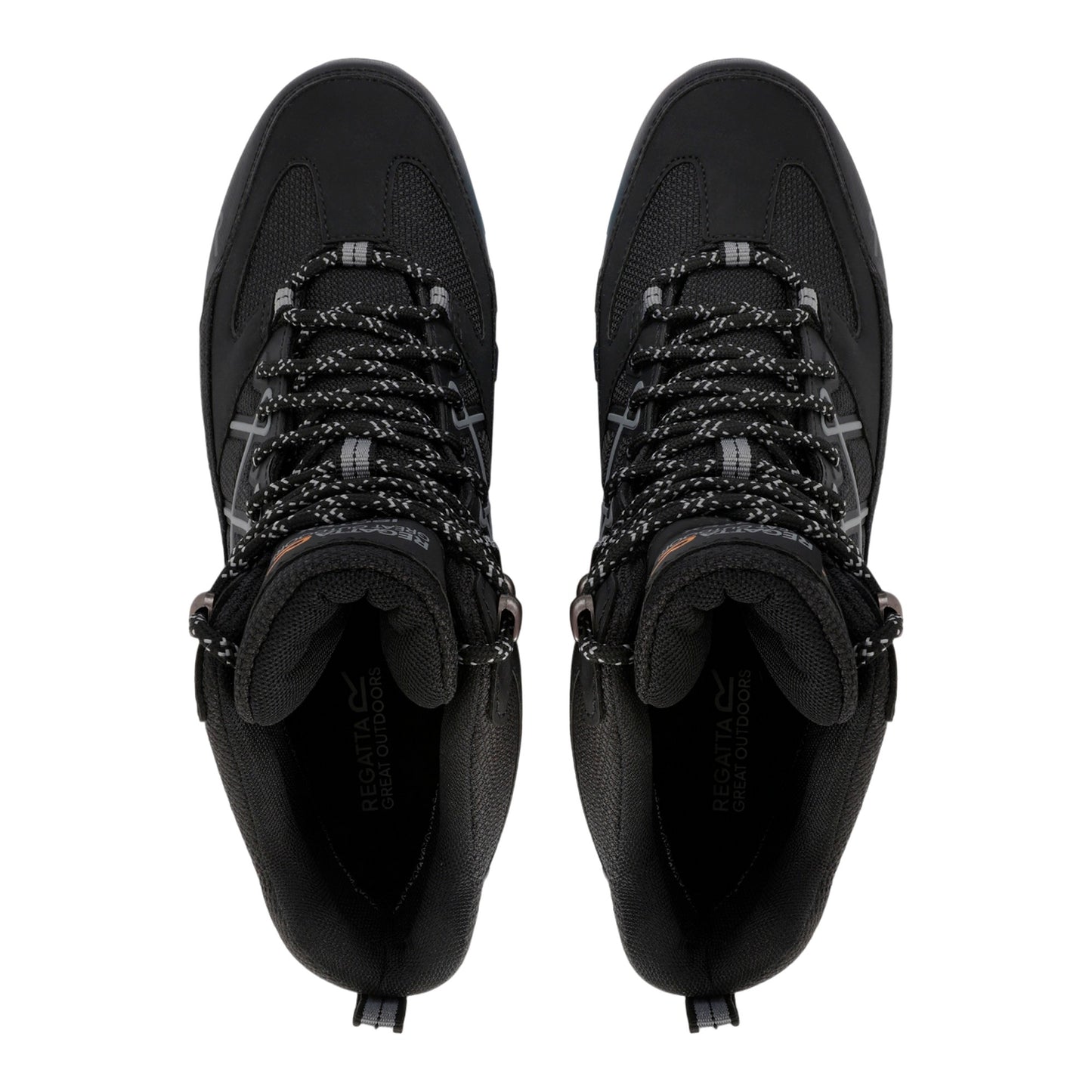 Black-Graphite Black - Pack Shot - Regatta Mens Samaris III Walking Boots
