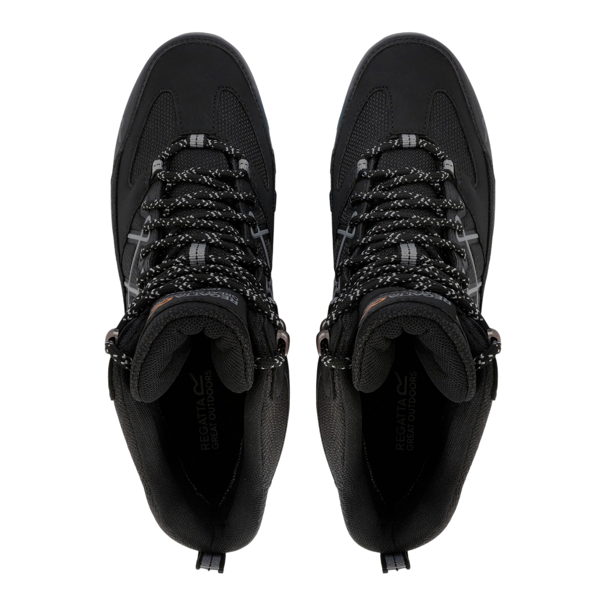Black-Graphite Black - Pack Shot - Regatta Mens Samaris III Walking Boots