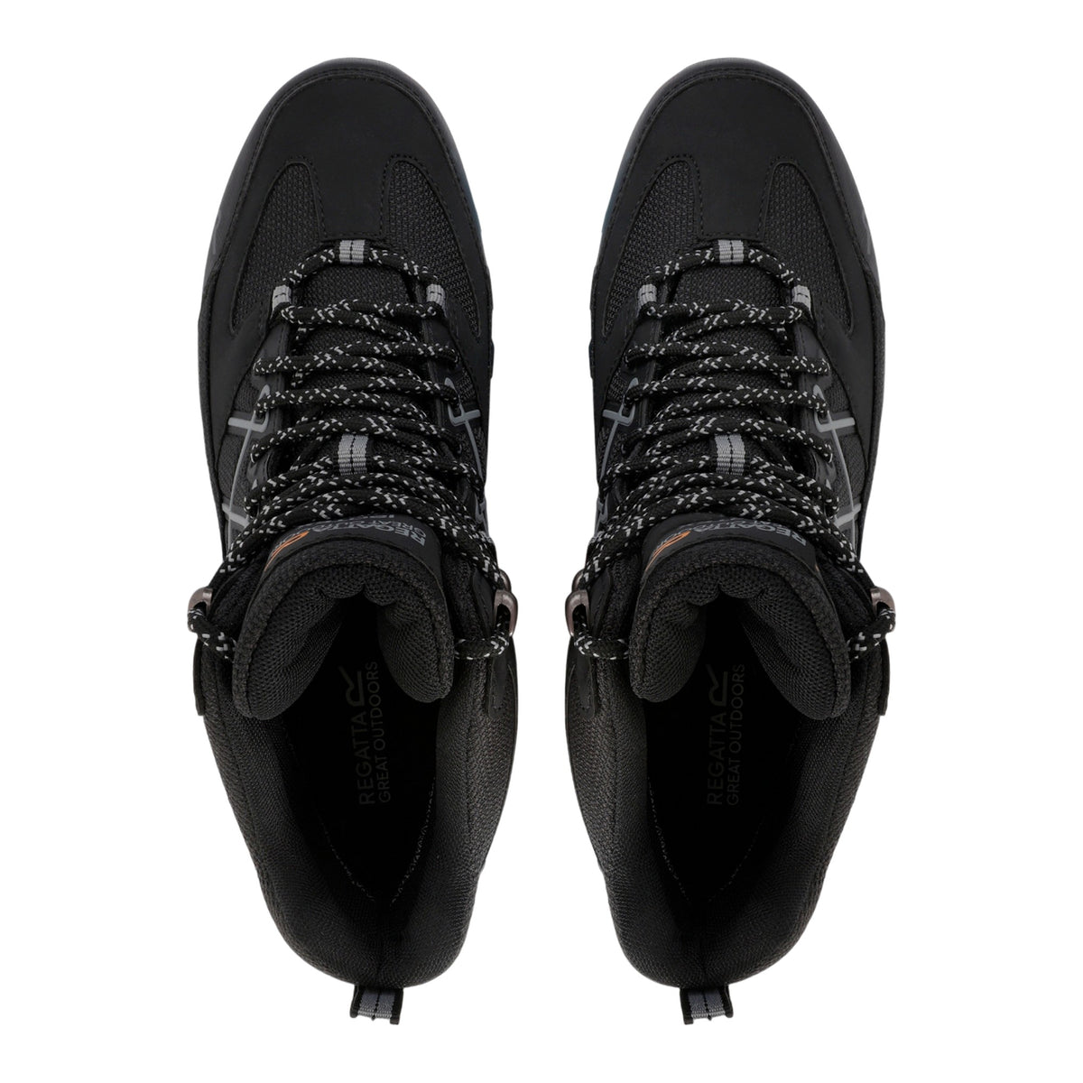 Black-Graphite Black - Pack Shot - Regatta Mens Samaris III Walking Boots