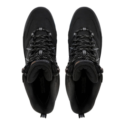 Black-Graphite Black - Pack Shot - Regatta Mens Samaris III Walking Boots