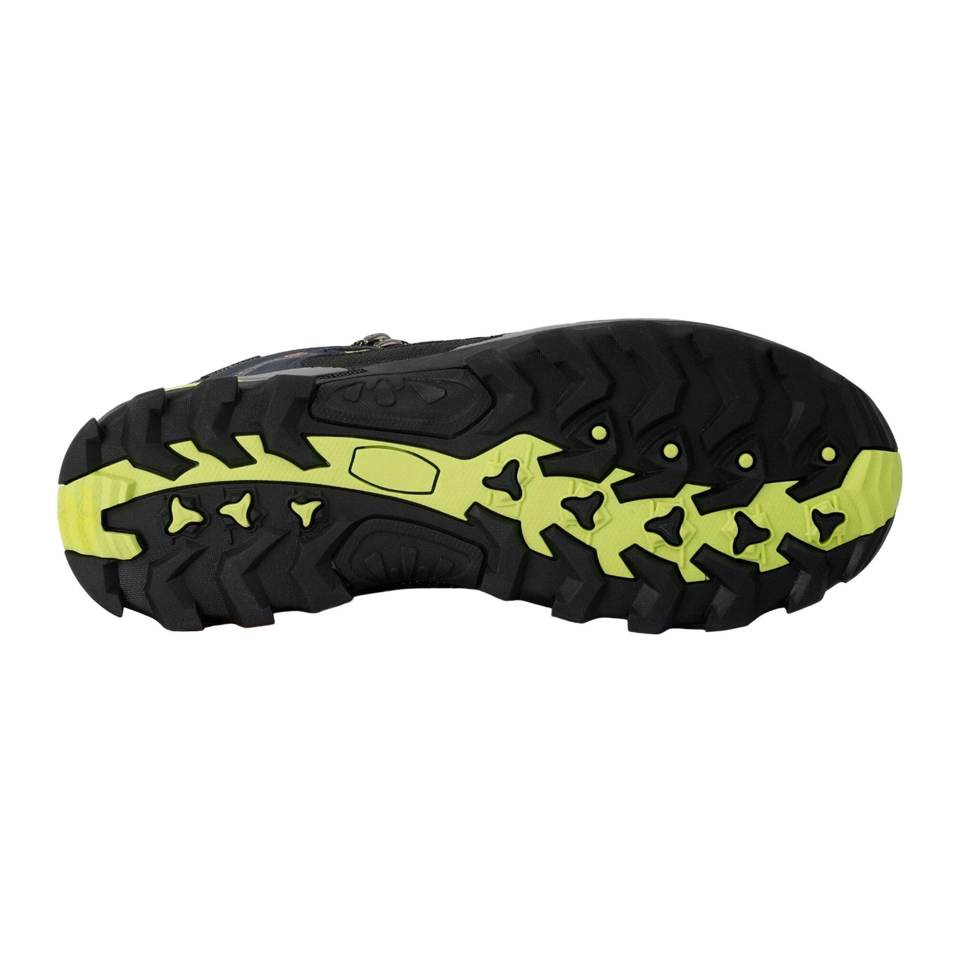 Navy-Lime Punch - Side - Regatta Mens Samaris III Walking Boots