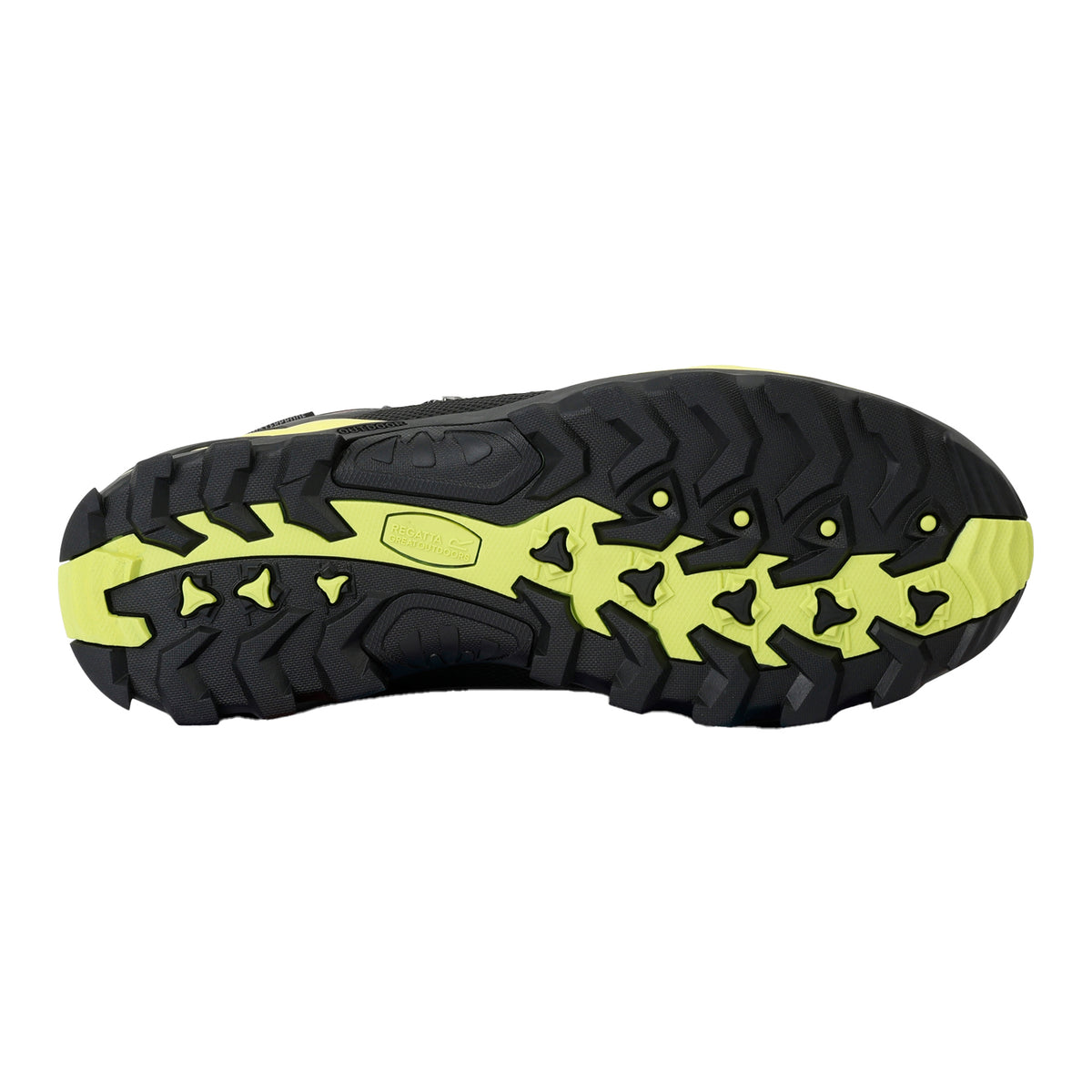 Ash-Lime Punch - Pack Shot - Regatta Mens Samaris III Walking Boots