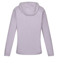 Lilac Frost - Back - Regatta Womens-Ladies Warriewood Microfleece Half Zip Hoodie