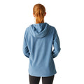 Coronet Blue - Pack Shot - Regatta Womens-Ladies Warriewood Microfleece Half Zip Hoodie