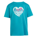 Tahoe Blue - Front - Regatta Childrens-Kids Alvardo VIII Heart T-Shirt