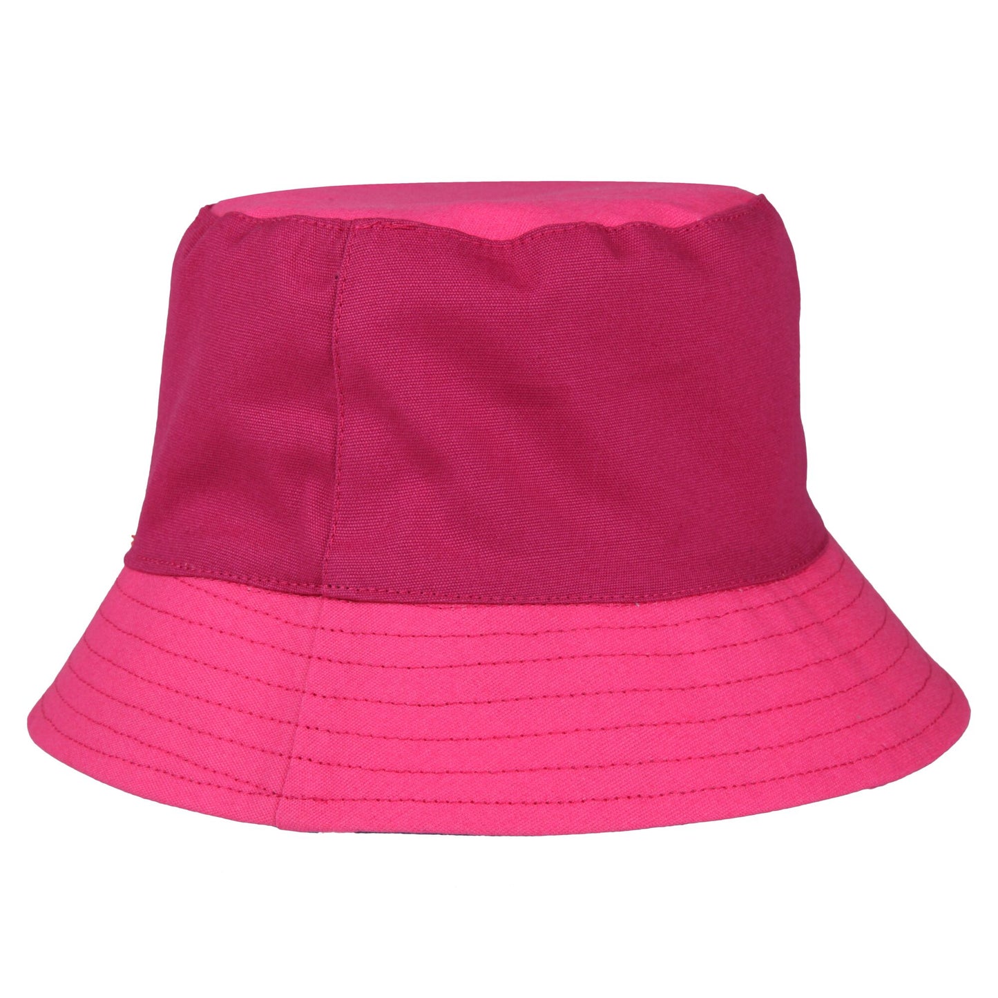 Tahoe Blue-Pink Potion - Lifestyle - Regatta Childrens-Kids Flip Leaf Print Bucket Hat