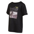 Black - Side - Regatta Childrens-Kids Alvardo VIII Mountain T-Shirt