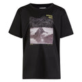 Black - Front - Regatta Childrens-Kids Alvardo VIII Mountain T-Shirt