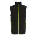 Black-Lime Green - Front - Regatta Professional Mens Fleece Gilet