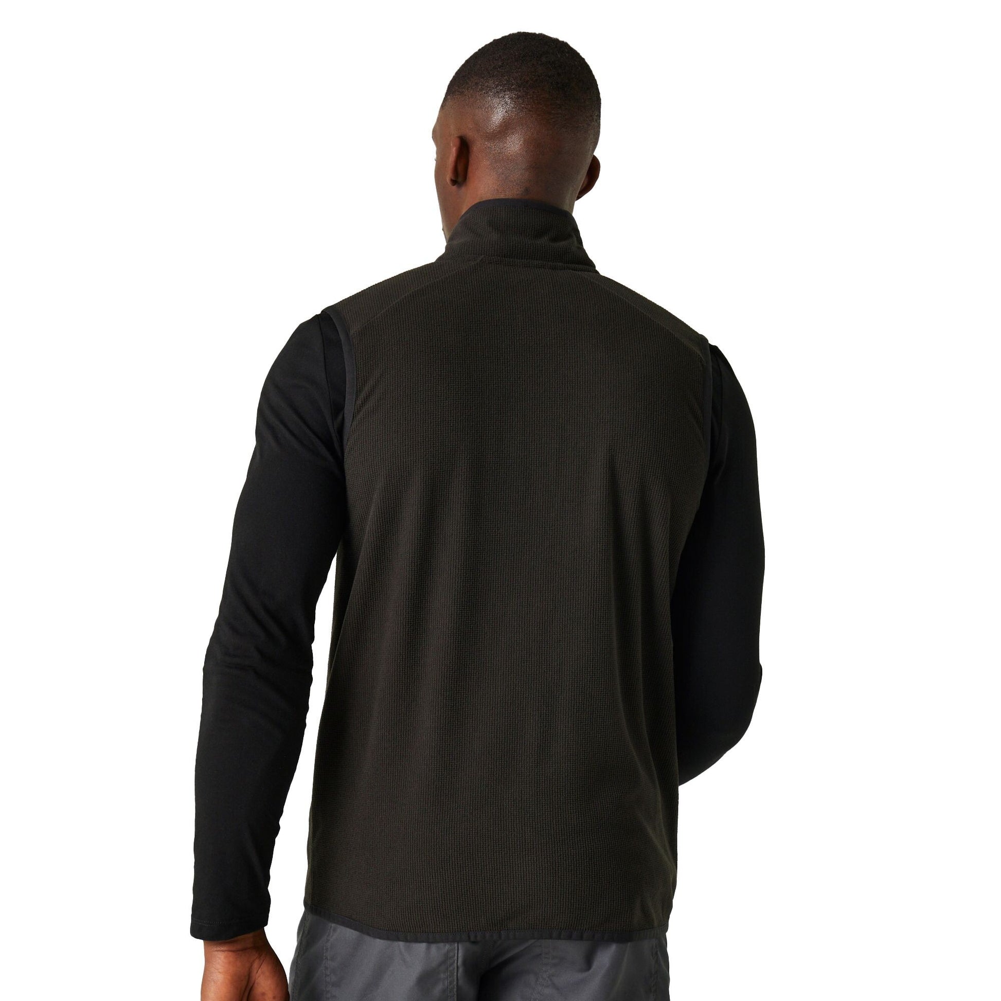 Black-Lime Green - Lifestyle - Regatta Professional Mens Fleece Gilet