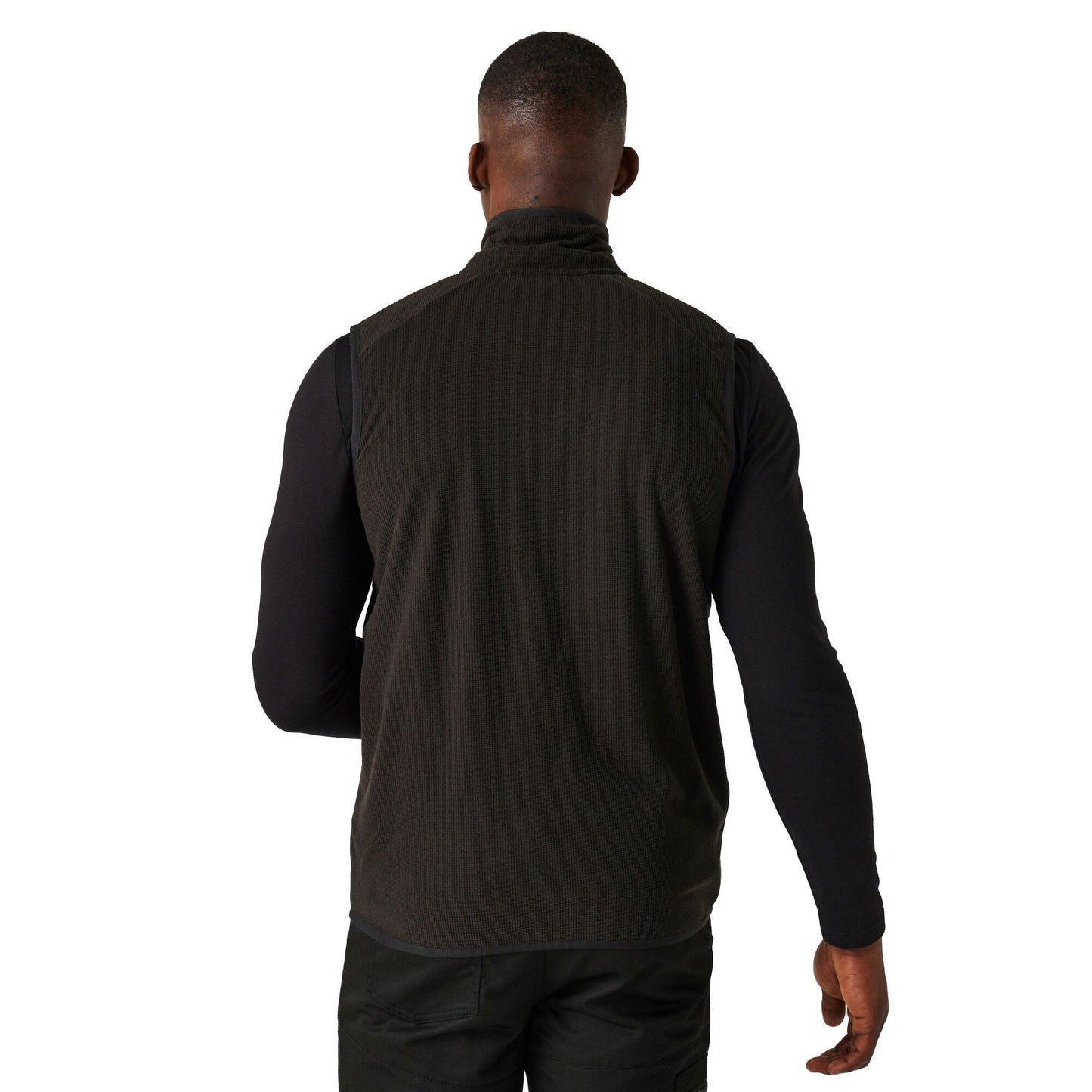 Black-Orange Pop - Lifestyle - Regatta Professional Mens Fleece Gilet