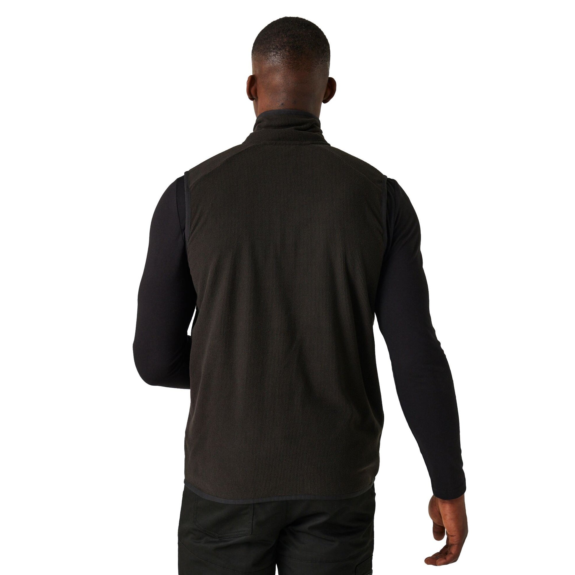 Black-Orange Pop - Lifestyle - Regatta Professional Mens Fleece Gilet